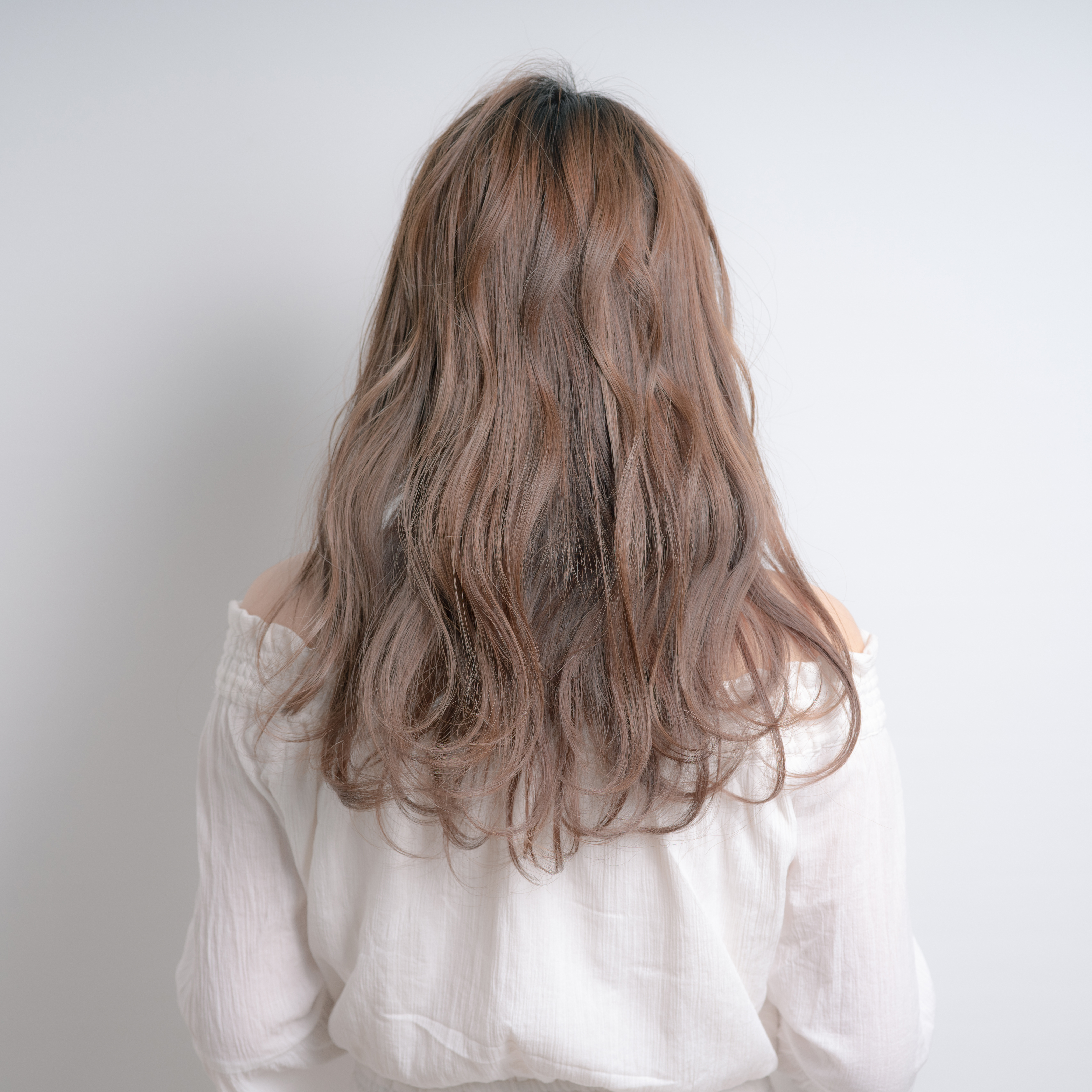 ロングヘアの女性