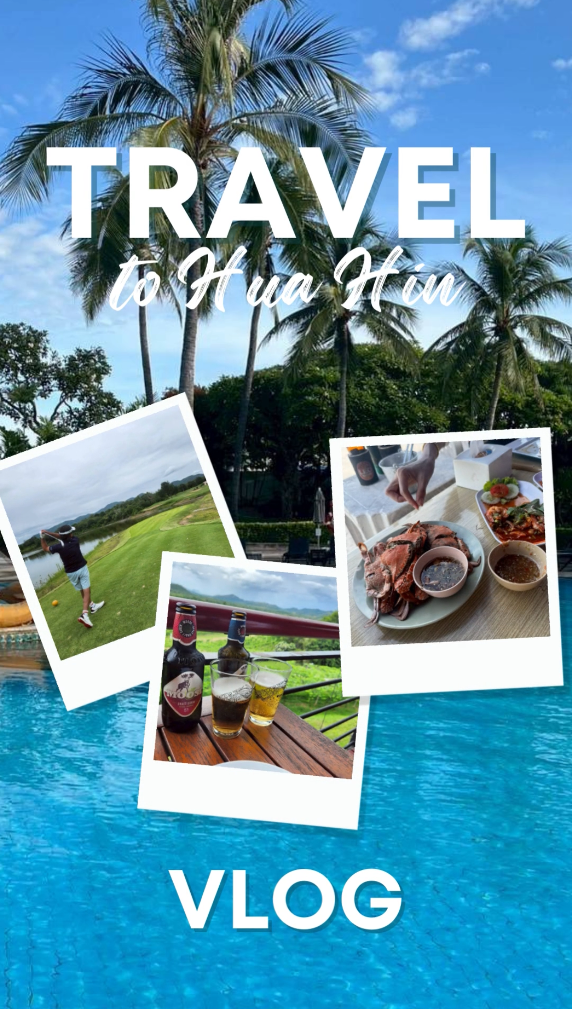 写真：タイの旅行Vlog表紙